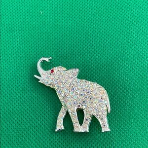 Vintage Oleet Elephant Brooch